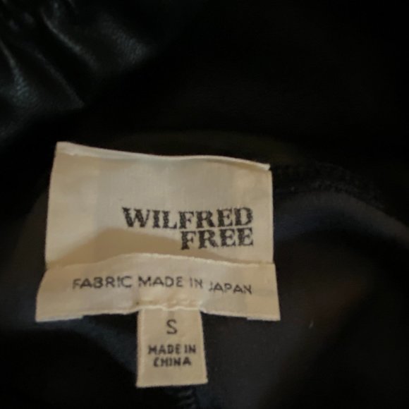 Wilfred Free Faux Leather Leggings - Picture 3 of 3